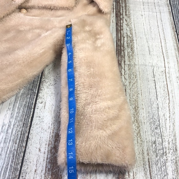 VTG Debutogs Faux Fur Coat Women’s Size M - Picture 8 of 14